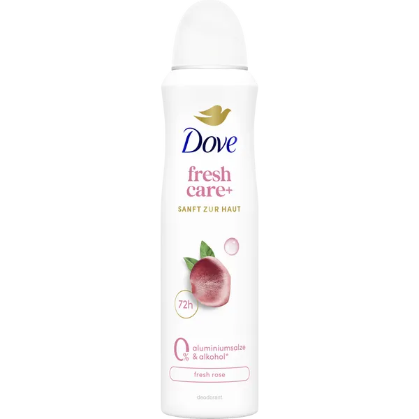 Dove Antitranspirant Deospray Fresh Care+ fresh rose