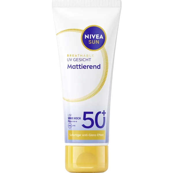NIVEA Sun Breathable UV Face Mattifying SPF50+