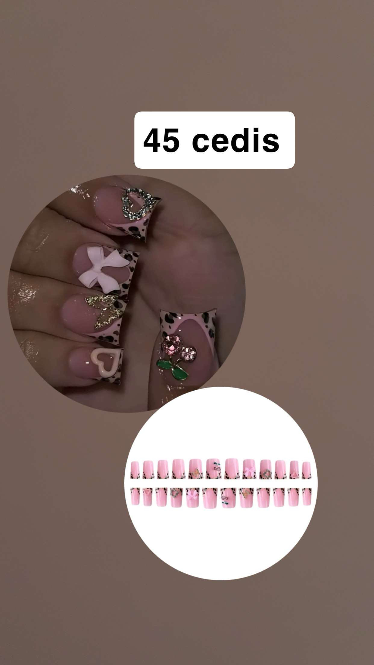 Short length press ons 