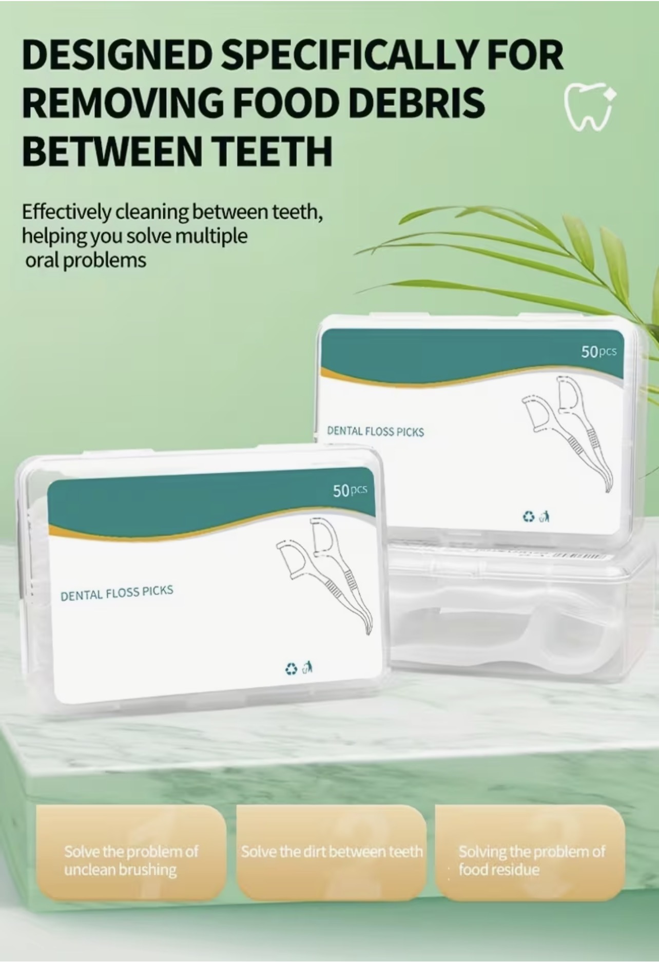 Dental floss (50 pieces)