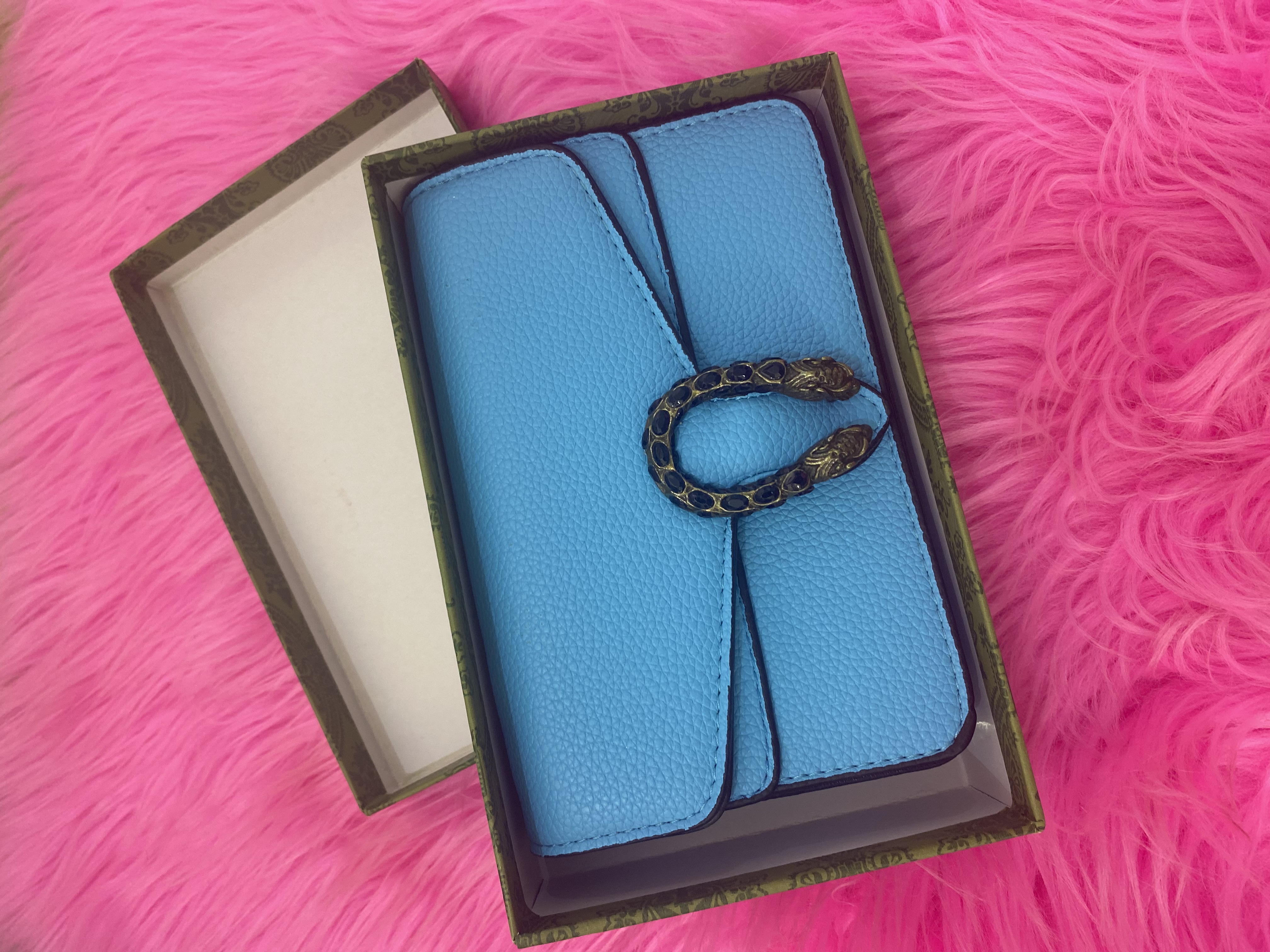 Gucci in box blue