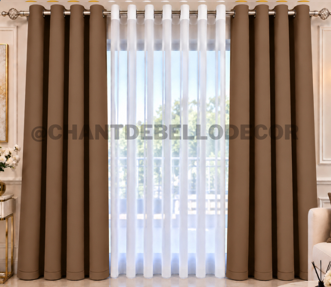     ELEGANT CURTAINS & VOILE FOR A BEAUTIFUL HOME 