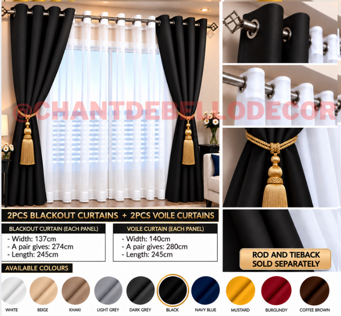     UPGRADE YOUR HOME WITH OUR STUNNING CURTAINS & VOILE 