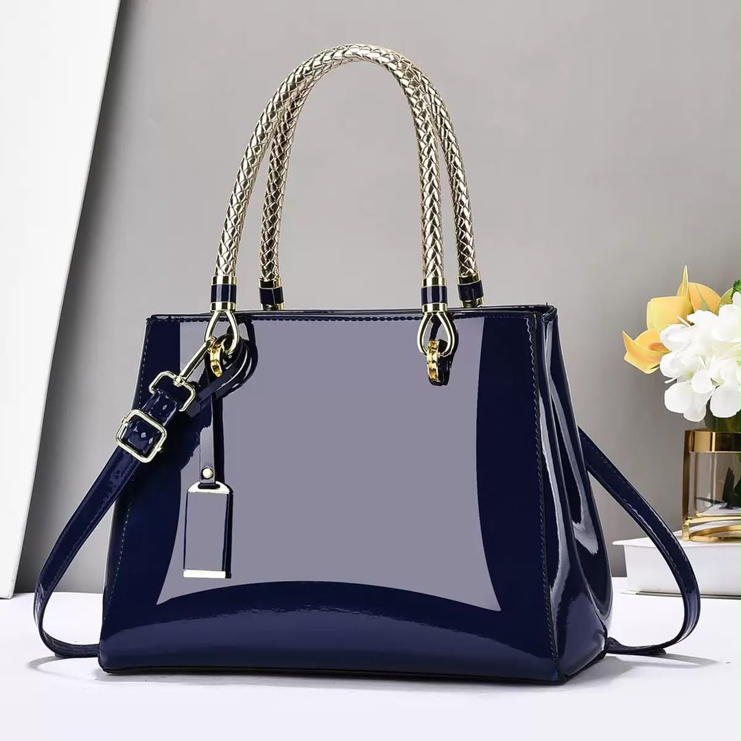 Classic mirror Ladis bag blue 