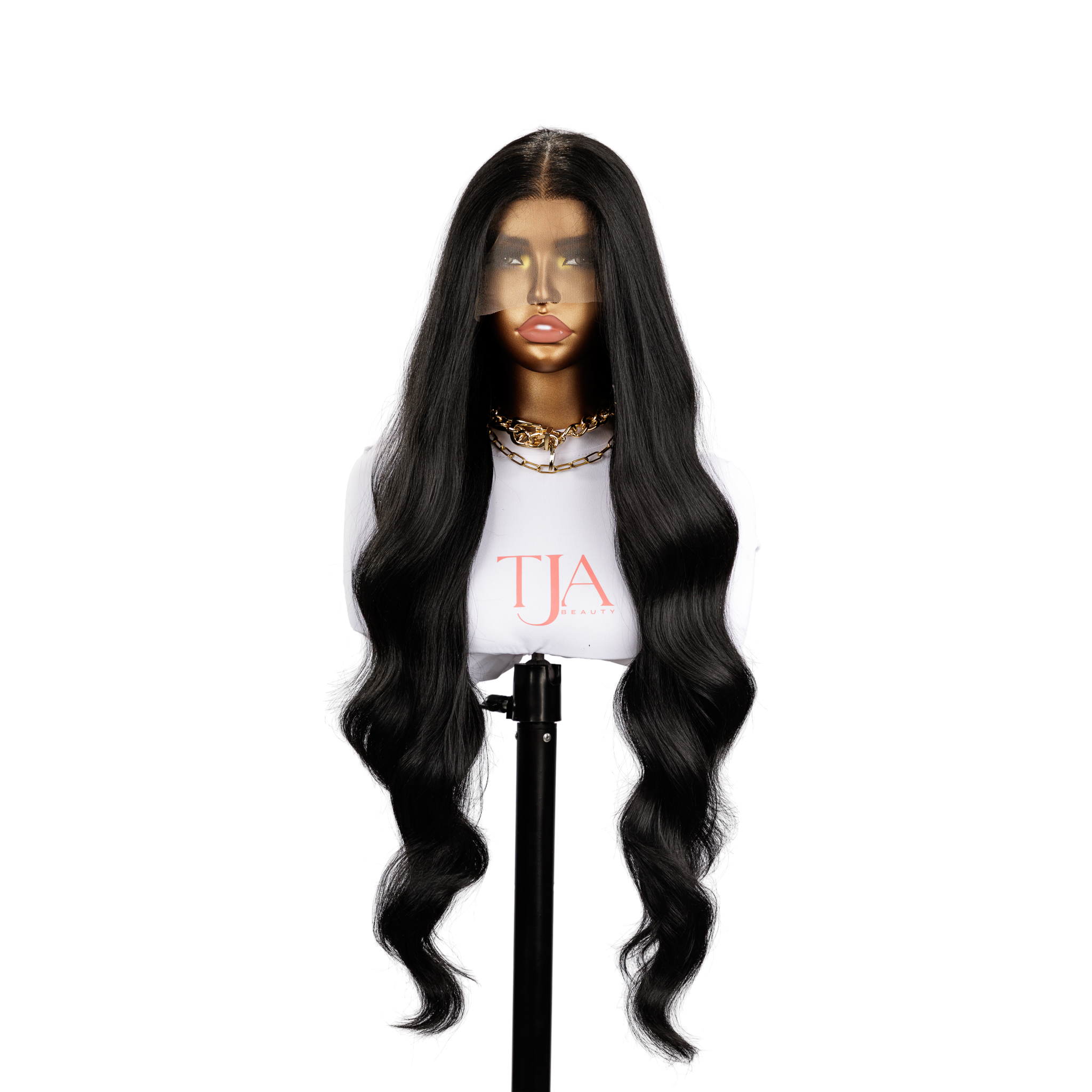 Leah - Black, 40 inches