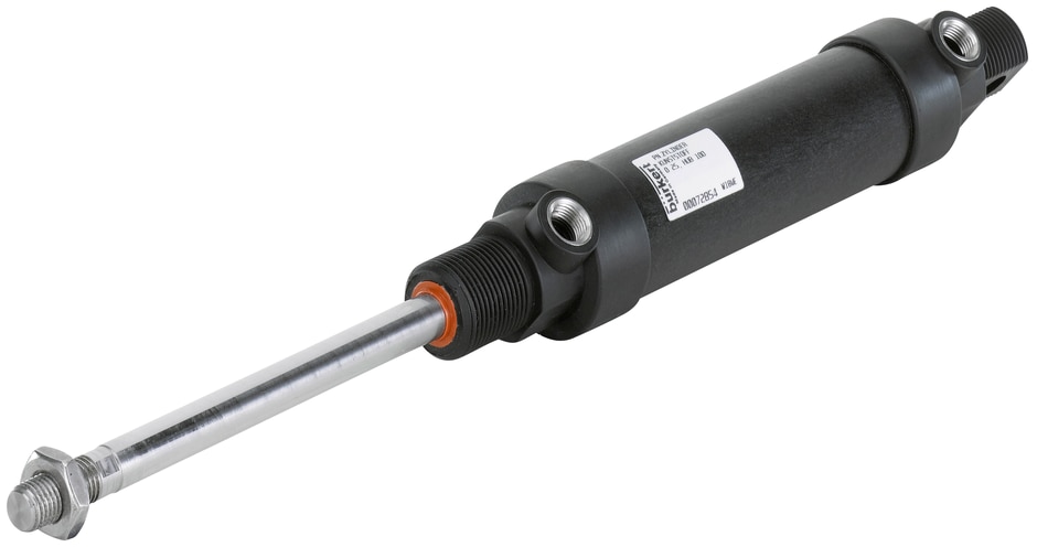 Bürkert Type 0045 - Pneumatic cylinder in plastic according to ISO
