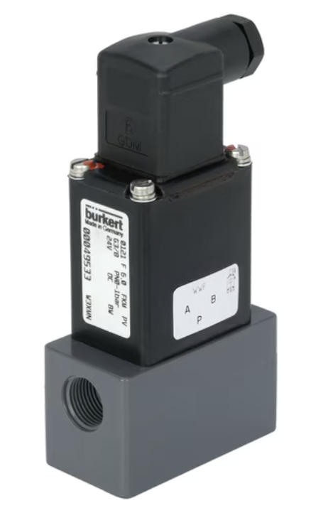 Bürkert Type 0121 Direct-Acting 2/2 or 3/2-Way Pivoted Armature Valve