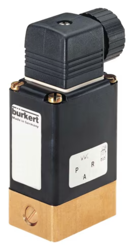 Bürkert Type 0125 Direct-Acting 2/2 or 3/2 Way Pivoted Armature Valve