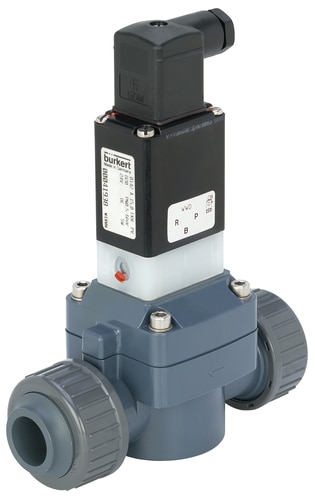 Bürkert Type 0142 - Diaphragm valve, 2/2-way, servo-assisted