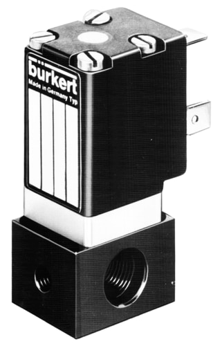 Bürkert Type 0201 - Direct-acting 2/2-way plunger valve