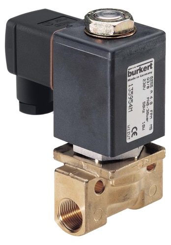 Bürkert Type 0255 - Direct-acting 2/2-way plunger valve