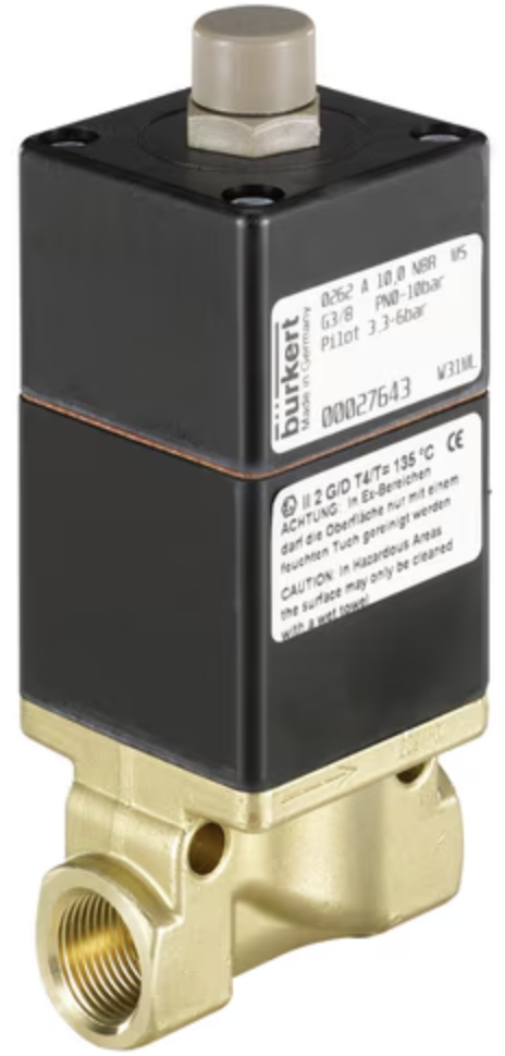 Bürkert Type 0262 - Pneumatically operated 2/2 way Valve