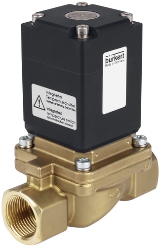 Bürkert Type 0283 - Direct-acting 2/2-way plunger valve