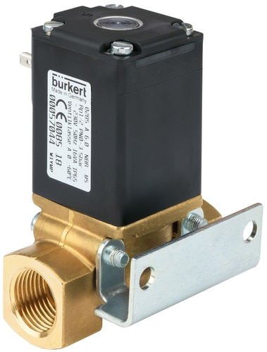 Bürkert Type 0285 - Direct-acting 2/2 way plunger valve