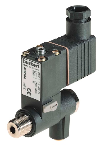 Bürkert Type 0300 - Direct-acting 3/2-way plunger valve