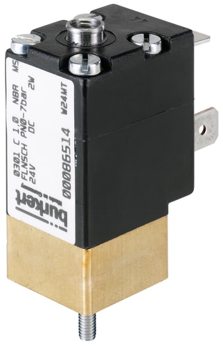 Bürkert Type 0301 - Direct-acting 3/2-way plunger valve