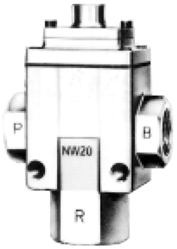 Bürkert Type 0341 - Externally controlled 3/2 way servo piston valve