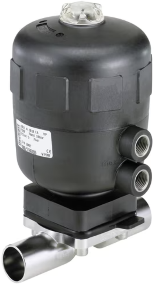 Bürkert Type 2031 2/2-Way Diaphragm Valve with Pneumatic Plastic Actuator