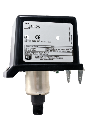 United Electric Controls 54 Series Pressure and Temperature Switch - United Electric