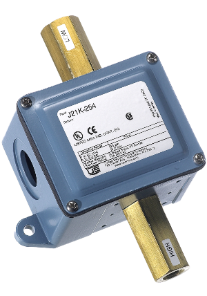 United Electric Controls J21K Series Differential Pressure Switch - United Electric