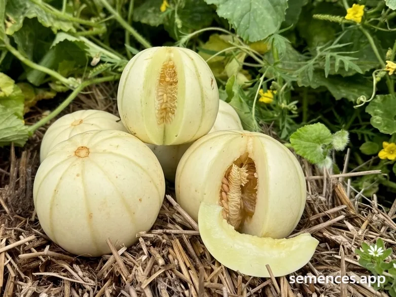Melon Melon Japonais ‘Kiku Chrysanthemum’