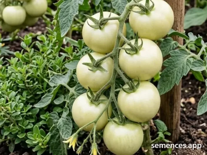 Tomate Mirabelle blanche