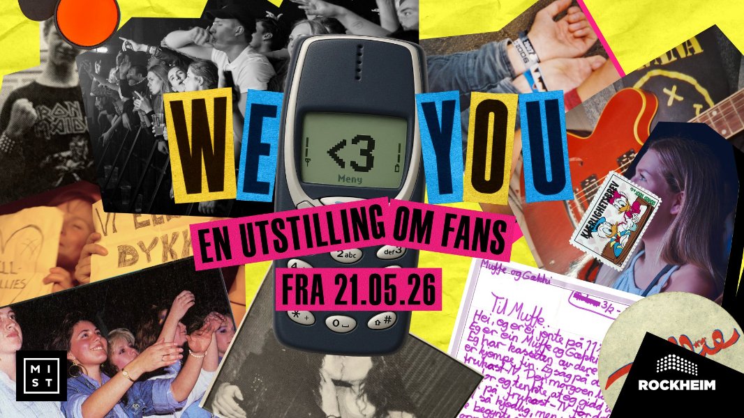 UNGDOM HELE LIVET - Omvisning i utstillingen WE♥YOU