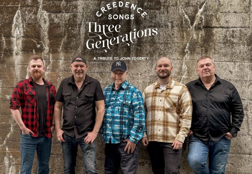 THREE GENERATIONS - En hyllest til Creedence Clearwater Revival og John Fogerty - Rockheim