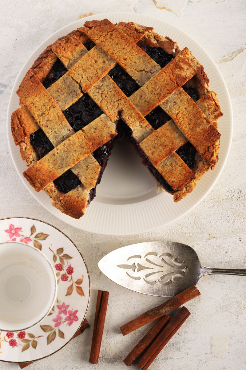 Blueberry Pie Lattice