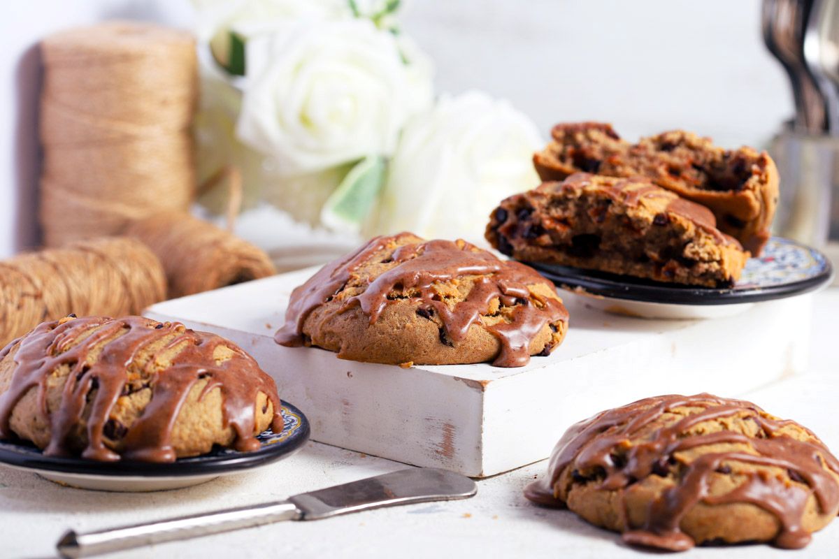 Chocolate Chip Cinnamon Scone