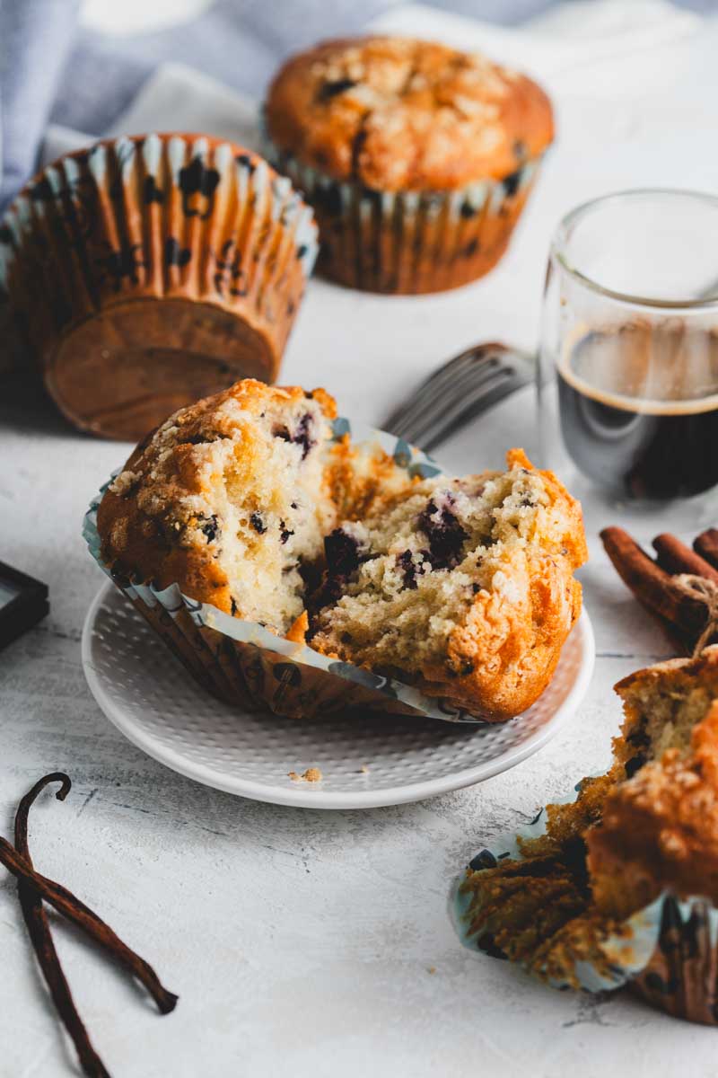 Blueberry Crumb Muffin
