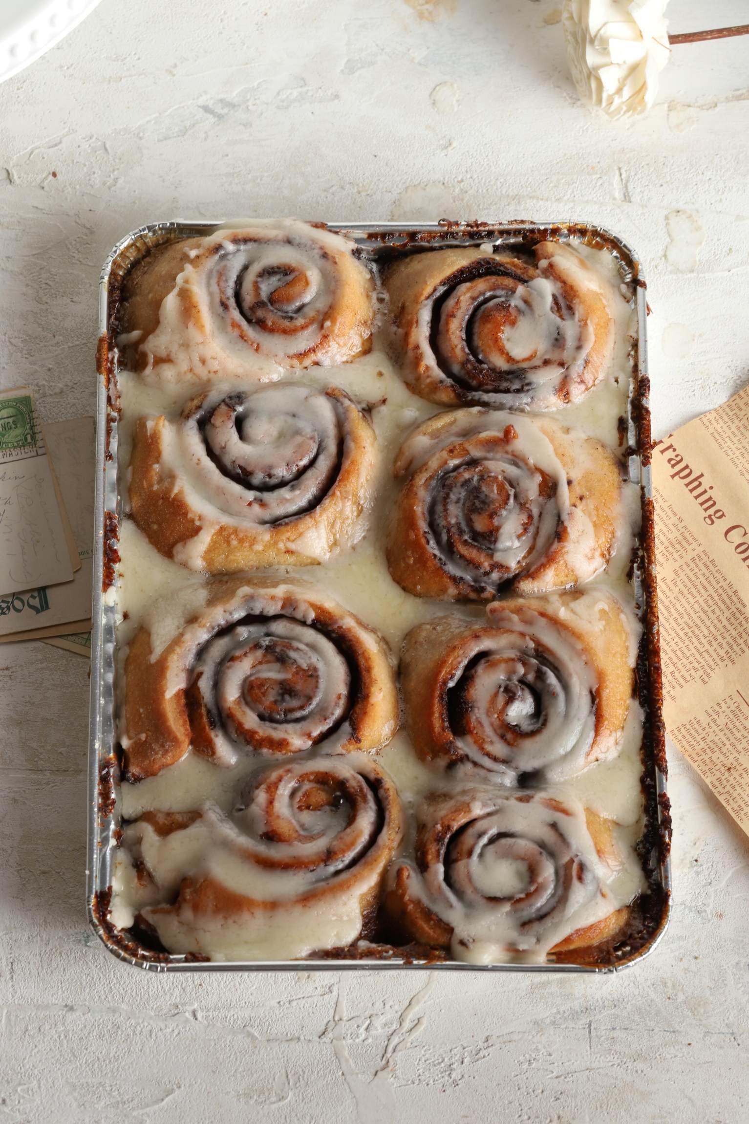 Sourdough Cinnamon Rolls
