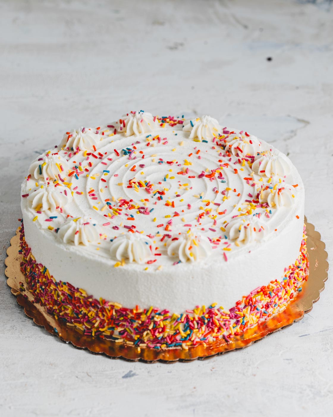 Vanilla Birthday Cake