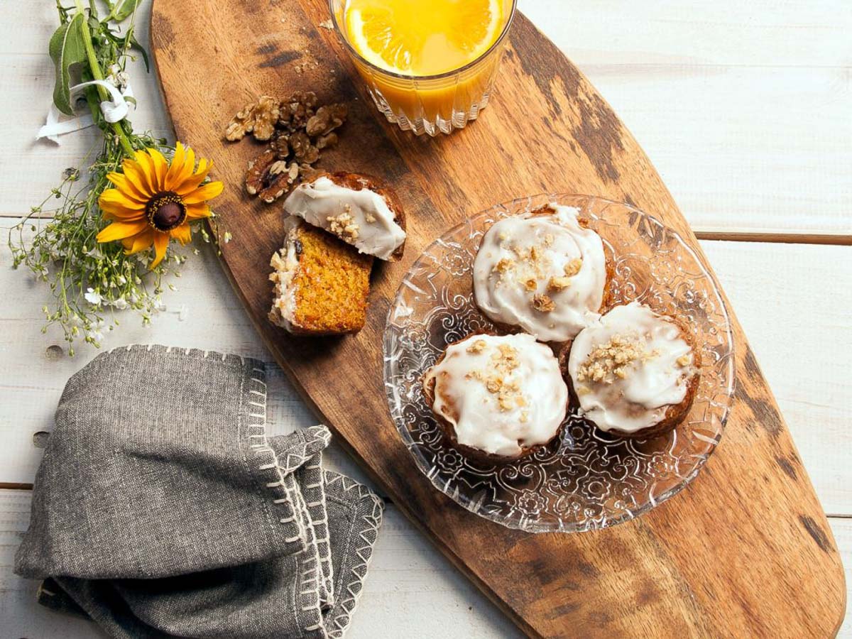Carrot Walnut Muffin