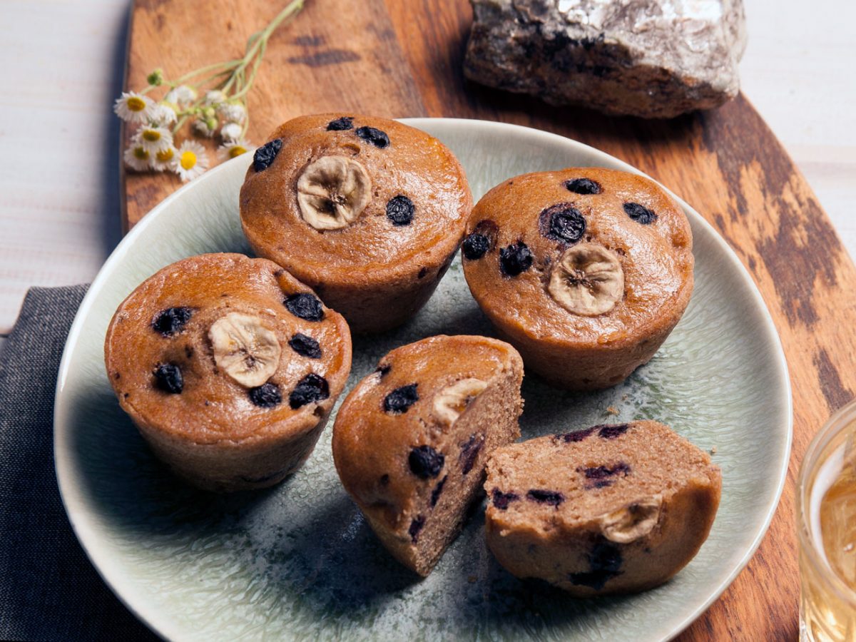 Banana Blueberry Muffin