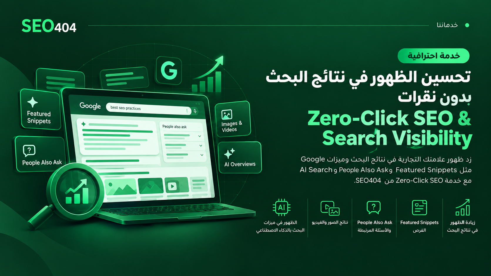 تحسين الظهور في نتائج البحث بدون نقرات