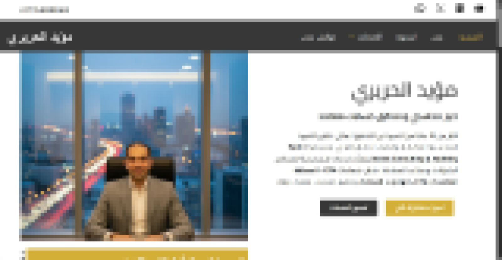 موقع شخصي لمحاسب قانوني