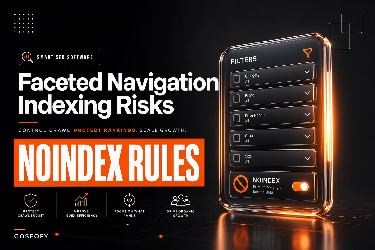 Faceted navigation SEO mistakes that break indexing: index/noindex, canonical rules and engineering checklists