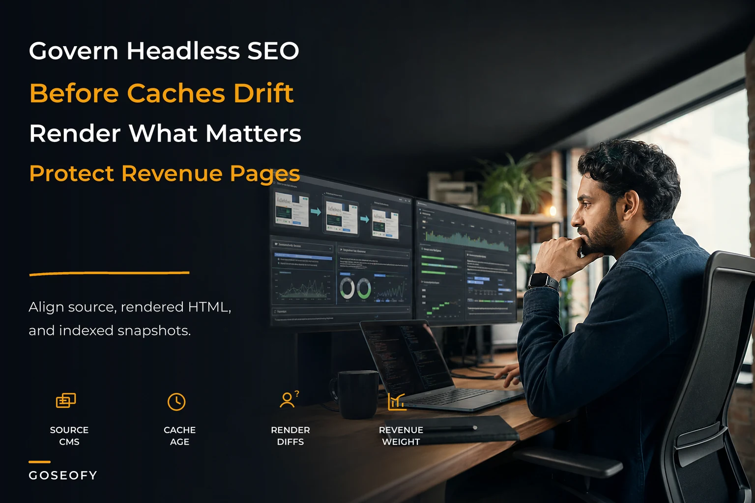 Headless SEO governance for resilient rendering and caching