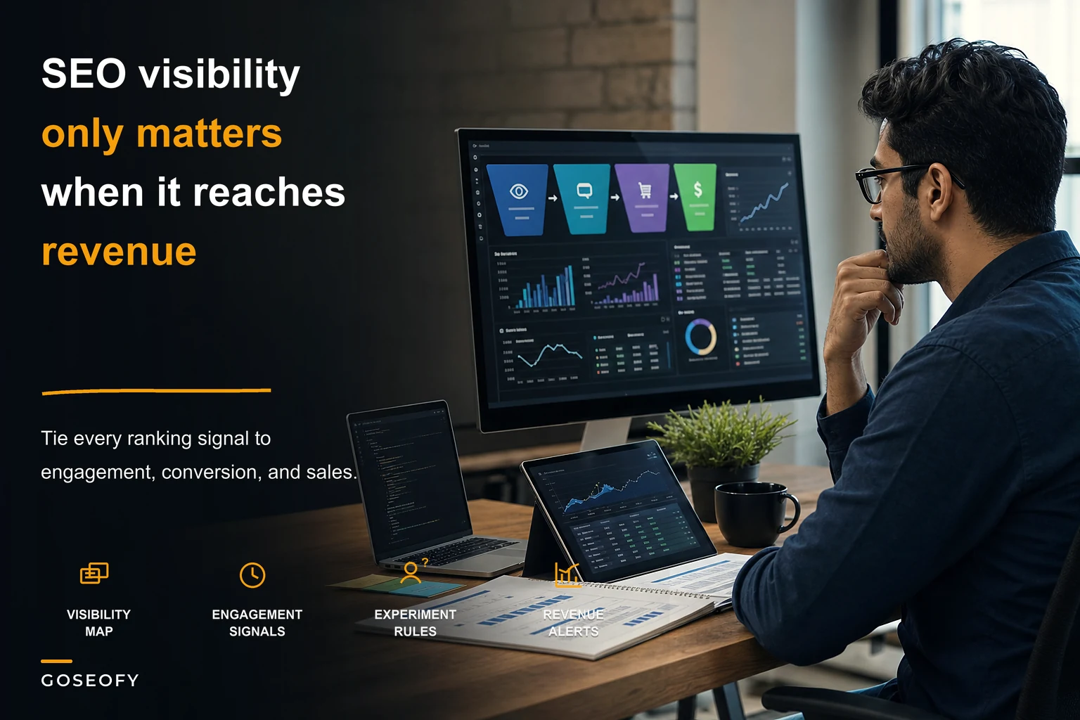 How a Business-Aligned SEO Measurement Framework Connects Visibility, Experiments and Revenue