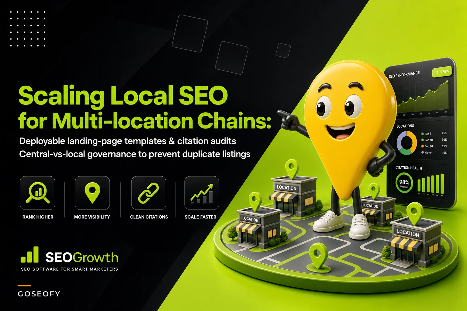Scaling local SEO for multi-location businesses: deployable landing pages, citation governance and local schema SOPs