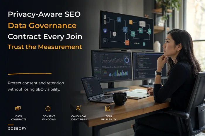 SEO data governance for privacy‑aware measurement
