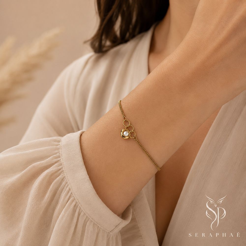 Pearl-Drop Charm Chain — view 2