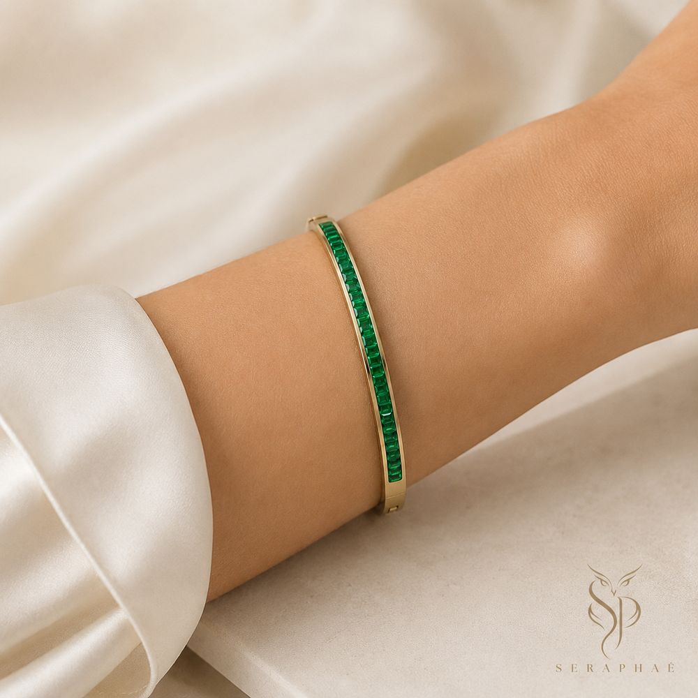 Green Channel Bangle — view 2