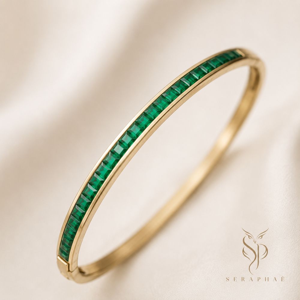 Green Channel Bangle — view 3