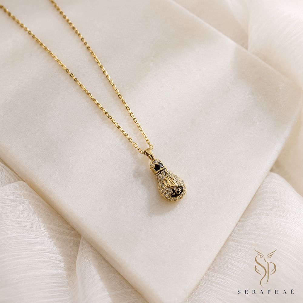 Ornate Teardrop Locket — view 2