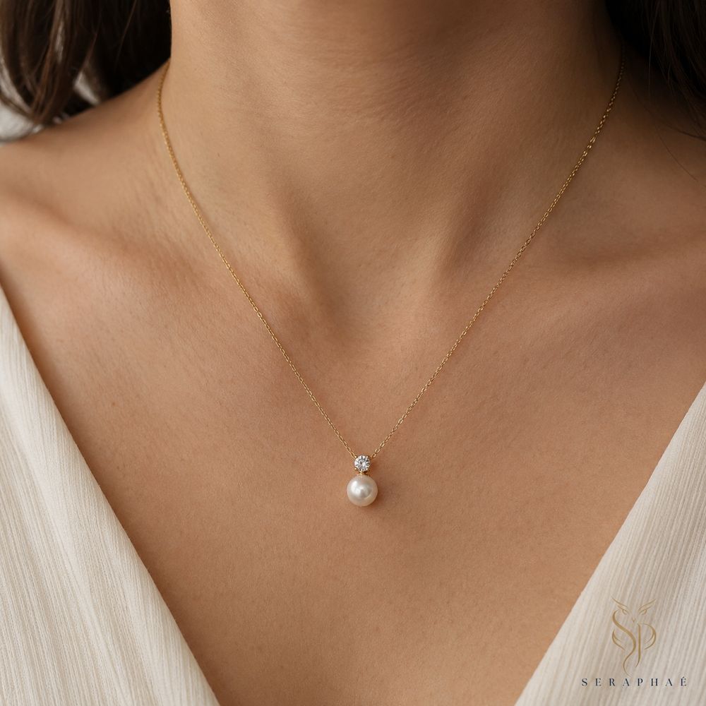Pearl Drop Pendant — view 2