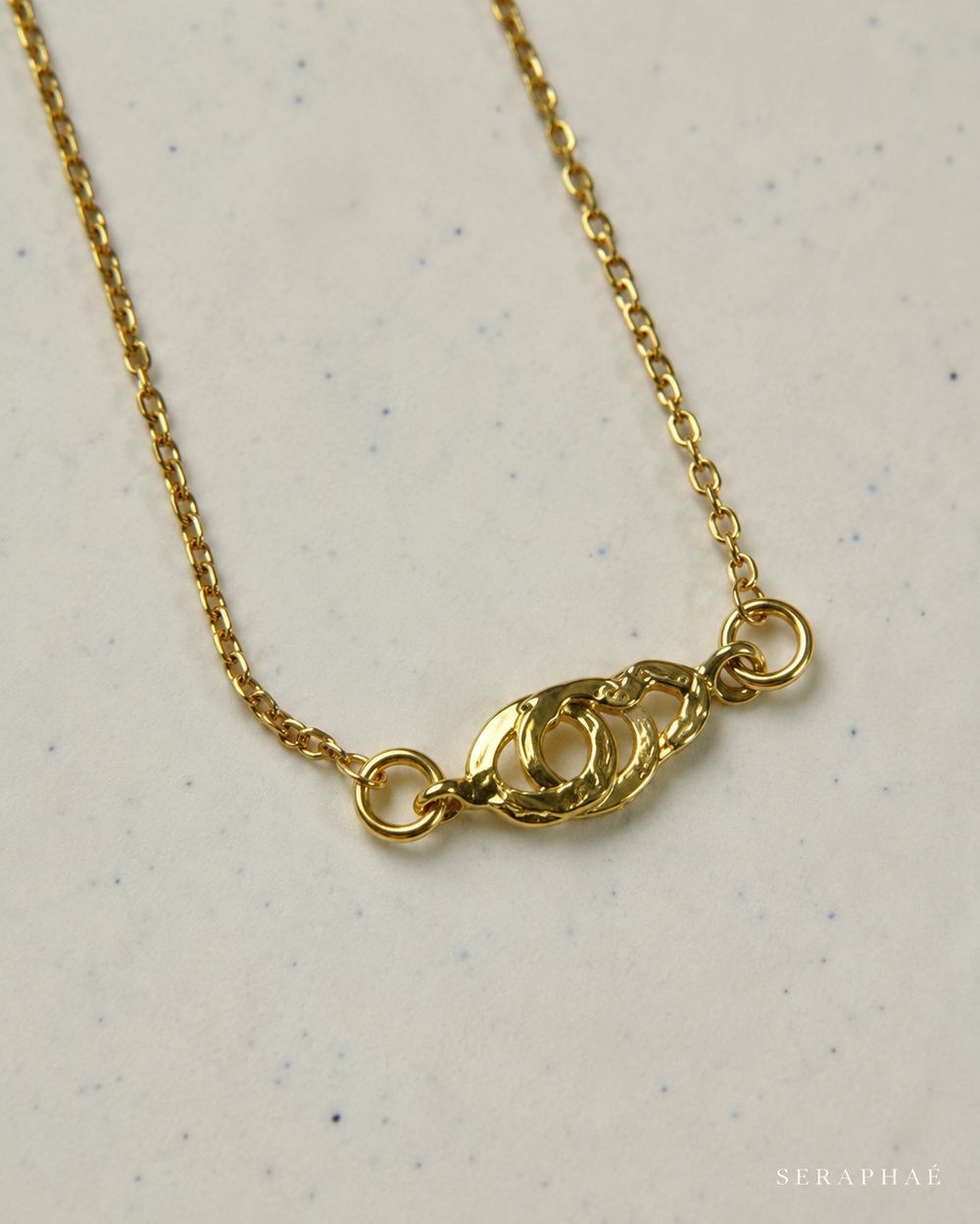 Twisted Knot Necklace — view 2