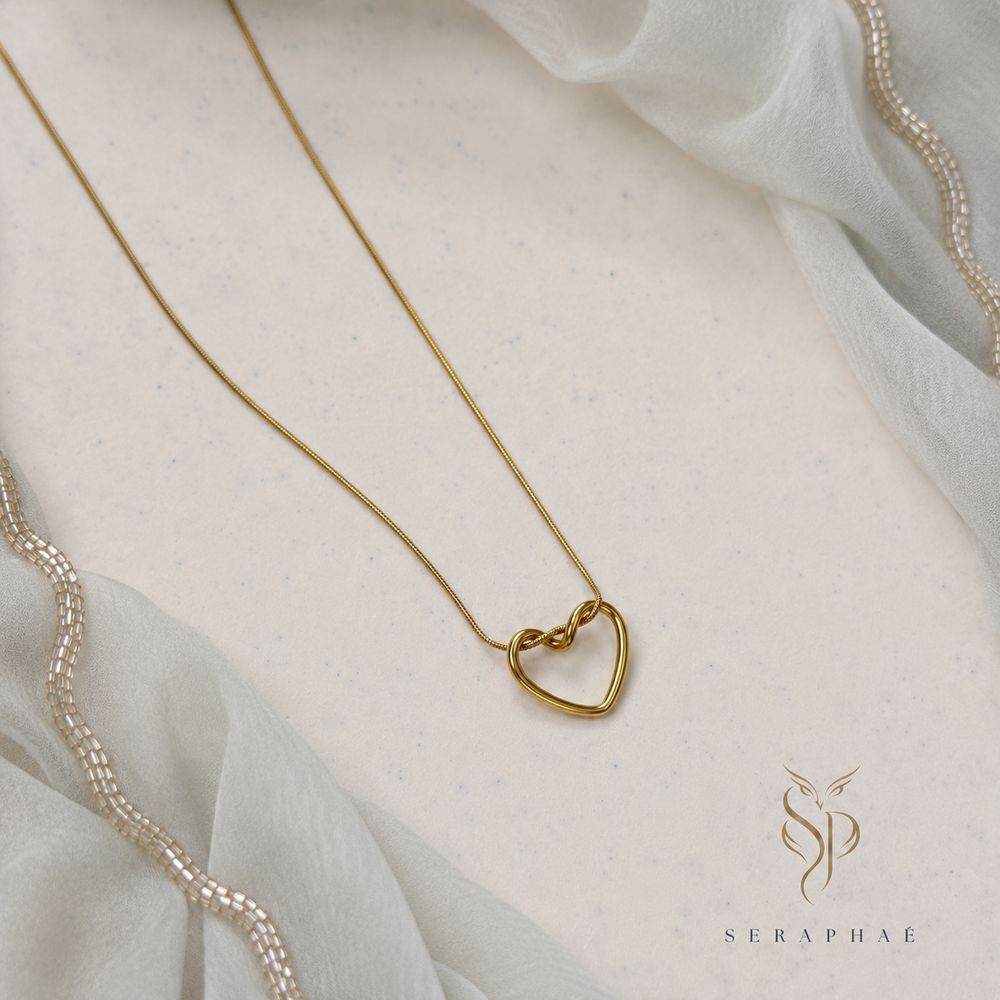 Open Heart Pendant — view 3
