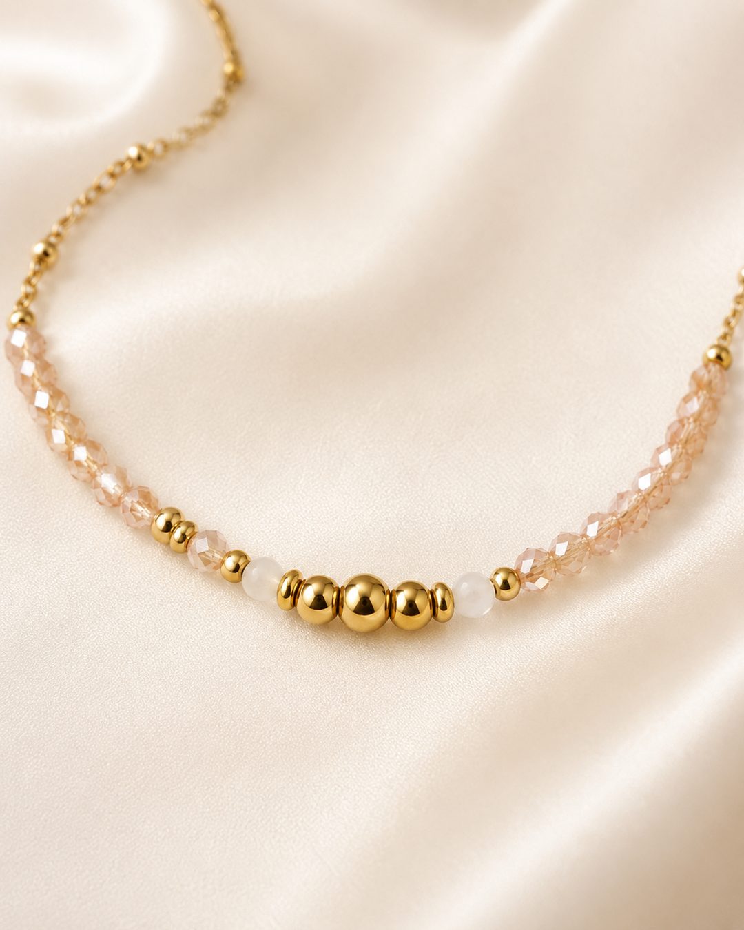 Blush Bead Bracelet — view 3